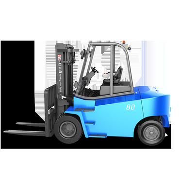 Der in China hergestellte, BYDs Vier-Pivot-Gleichgewichts-Forklift mit einem Gewicht von 7,0 bis 8,0 Tonnen für Dual Drive