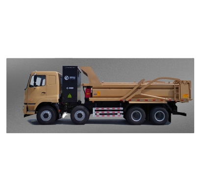 Geely Commercial, CATL Batterie 282 Grad Batteriewechsel, 8X4 rein elektrischer Mülltransporter für den Transport von städtischem Abfall