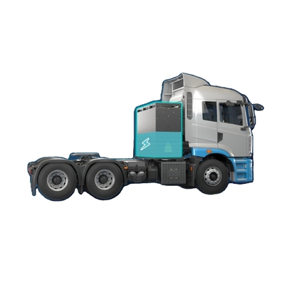 Hergestellt in China, Standard-Version, CATL-350Kwh-Stromwechsel, 6x4 rein elektrischer Traktor für Hafen- und Stahlwerkstransport
