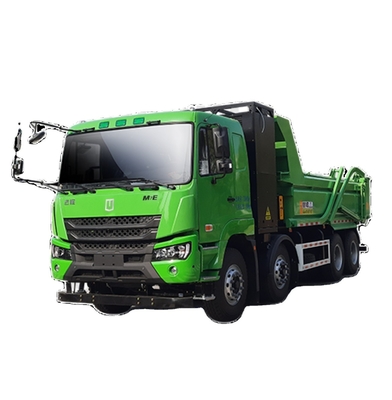 Geely Remote M7E Pure Electric 8x4 Dump Truck 282 Grad Ladeversion