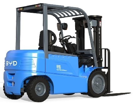 Der in China hergestellte, BYDs Vier-Pivot-Gleichgewichts-Forklift mit einem Gewicht von 7,0 bis 8,0 Tonnen für Dual Drive