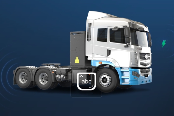 China Geely, Standard-Version, Yiwei 282Kwh Kraftwechsel, 6x4 rein elektrischer Traktor für Stahlwerke und Bergbau
