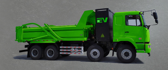 Geely Remote M5 Pure Electric Dump Truck 8x4 Aufladen und Wechseln Integrierte Version 282 kWh