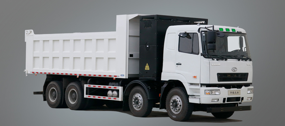 Geely Remote M5 Pure Electric Dump Truck 8x4 Aufladen und Wechseln Integrierte Version 282 kWh
