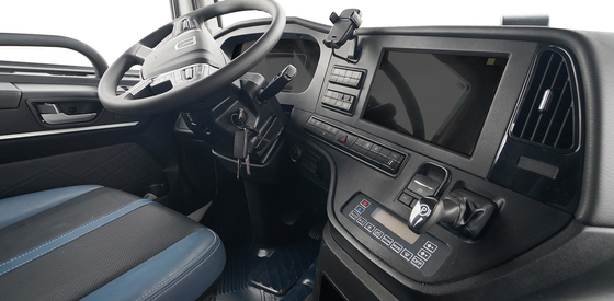 Guter Preis Made in China Geely 282 kWh 6X4 Fernbedienung H7 reiner elektrischer Traktor für Wharf