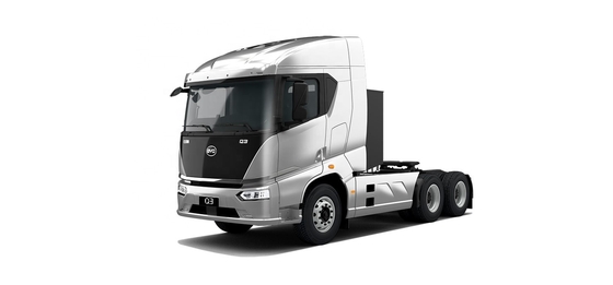 BYD 6x4 rein elektrischer Traktor mit automatischem Getriebe (Version mit 355-Grad-Ladung)