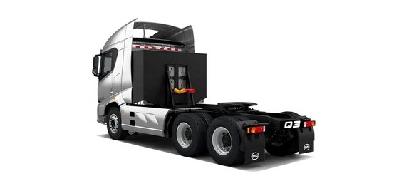 BYD 6x4 rein elektrischer Traktor mit automatischem Getriebe (Version mit 355-Grad-Ladung)