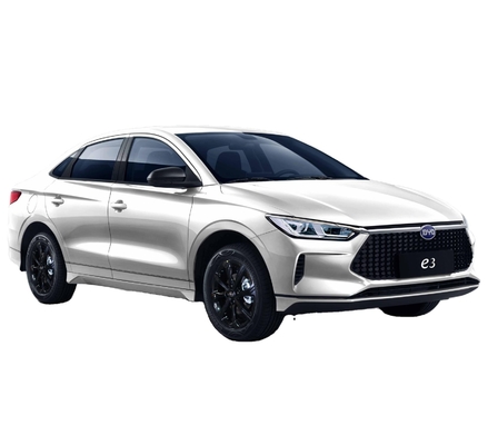 BYD e3 kompakt reine elektrische Limousine hat eine Reichweite von 410 km