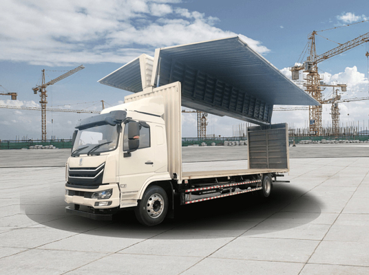 Geely Fernbedienung G1E Rein elektrische Box Truck 4X2 Chassis Ladung Fliegendes Flügelfahrzeug