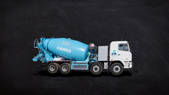 Geely Valin Pure Electric 8x4 Mixer 350 Grad Aufladedition