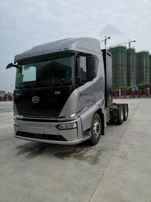 Heißer Verkauf 282 Kilowattstunden Strom, BYD 6x4 reiner elektrischer Traktor für den Dock