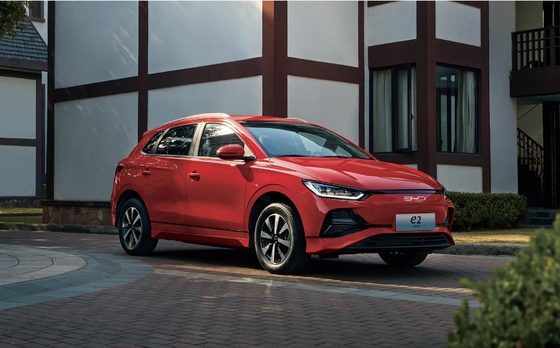 Hergestellt in China mit einer Reichweite von 405 km, 2023 rein elektrisch BYD e2 Limousine geteiltes Auto